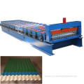 Corrugated iron roller machine